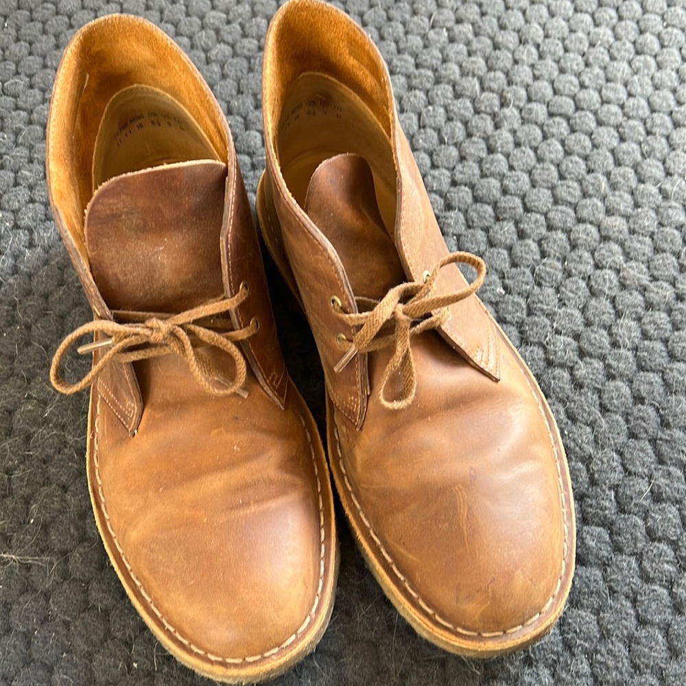 Clarks Leather Macallister Boots